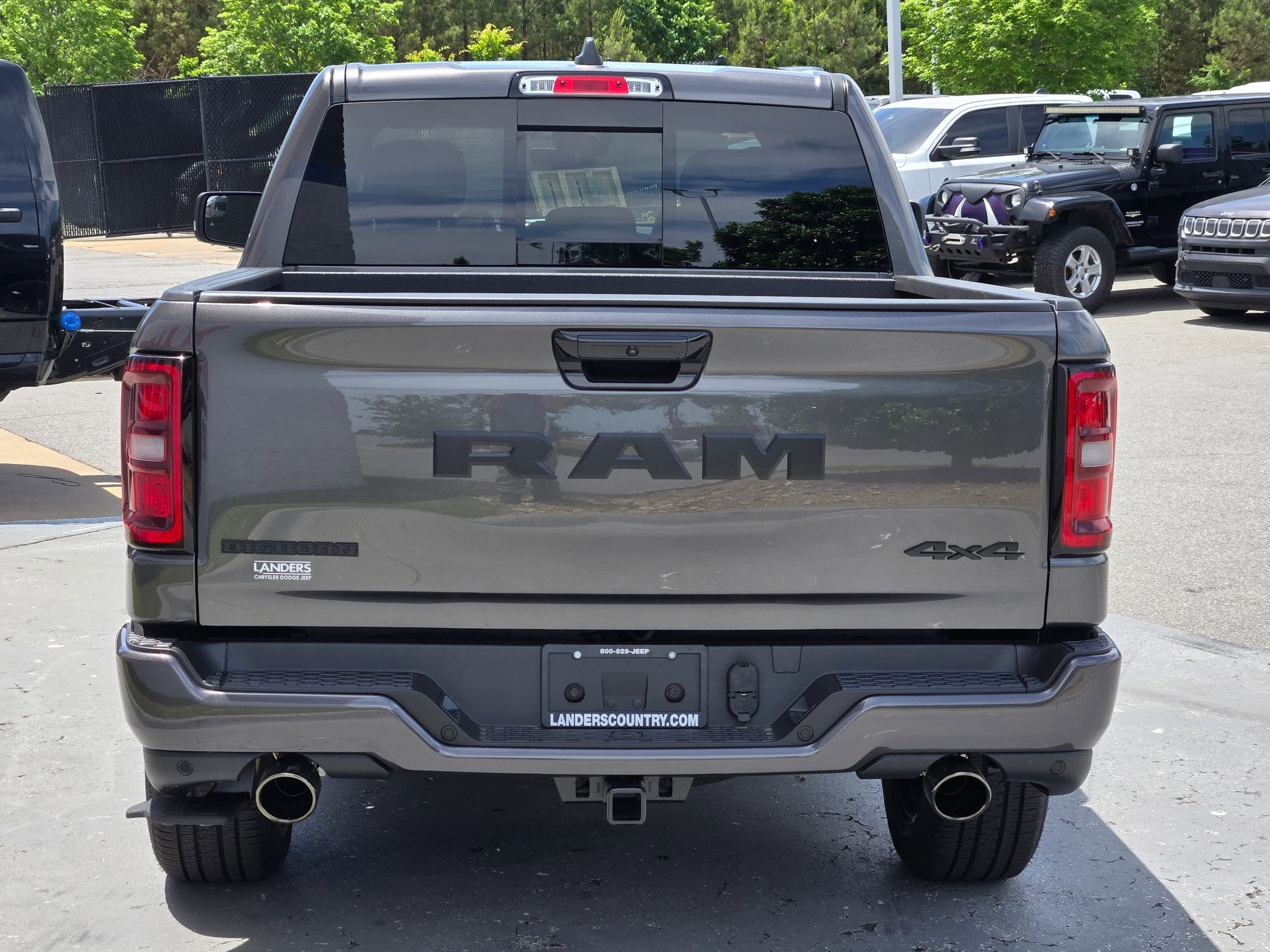 New 2026 Granite Crystal Metallic Clear-Coat Exterior Paint RAM Big Horn image 6