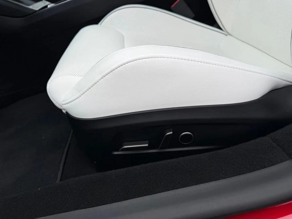 Used 2025 Red Tesla Performance image 14