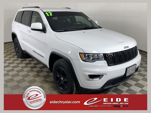 Used 2017 White Jeep Laredo image 1