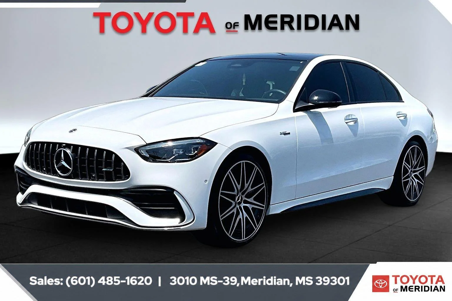 Used 2023 Polar White Mercedes-Benz AMG® C 43 image 10