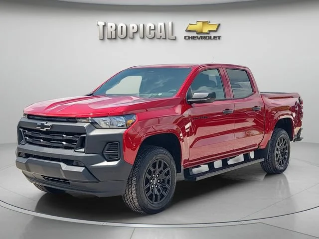 New 2026 Radiant Red Tintcoat Chevrolet WT image 1