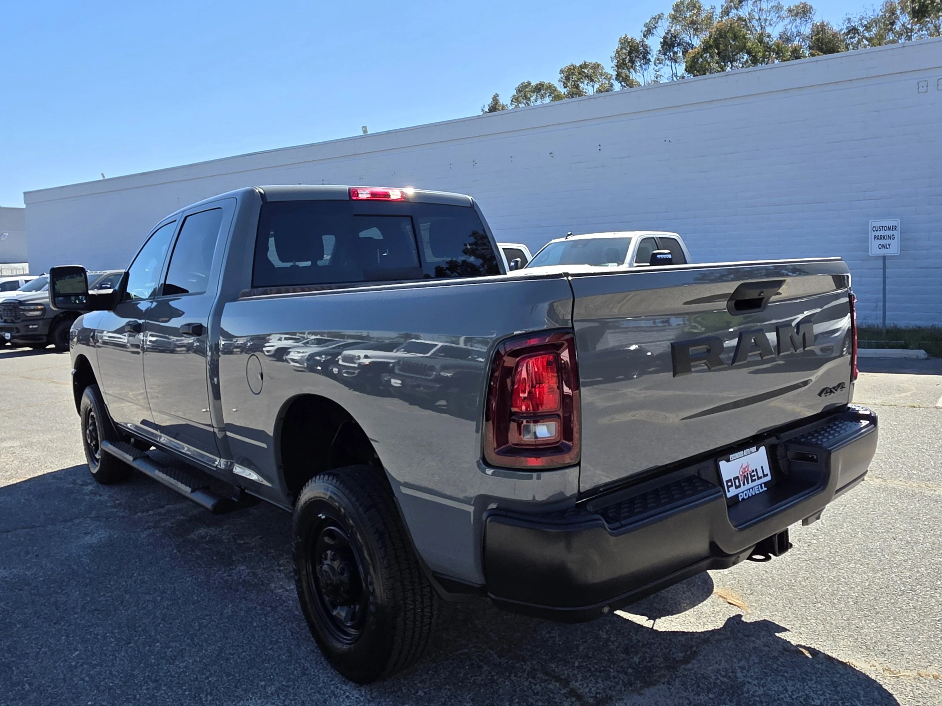New 2026 Gray Clearcoat RAM Tradesman image 3