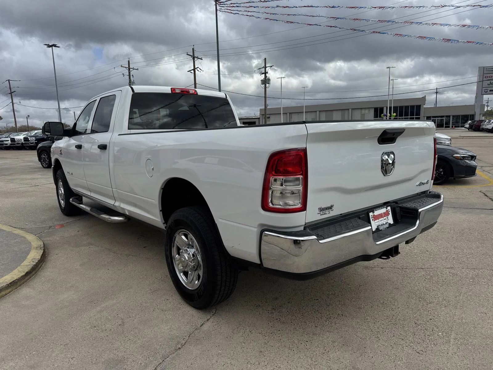 Used 2021 Bright White Clearcoat Ram Tradesman image 5