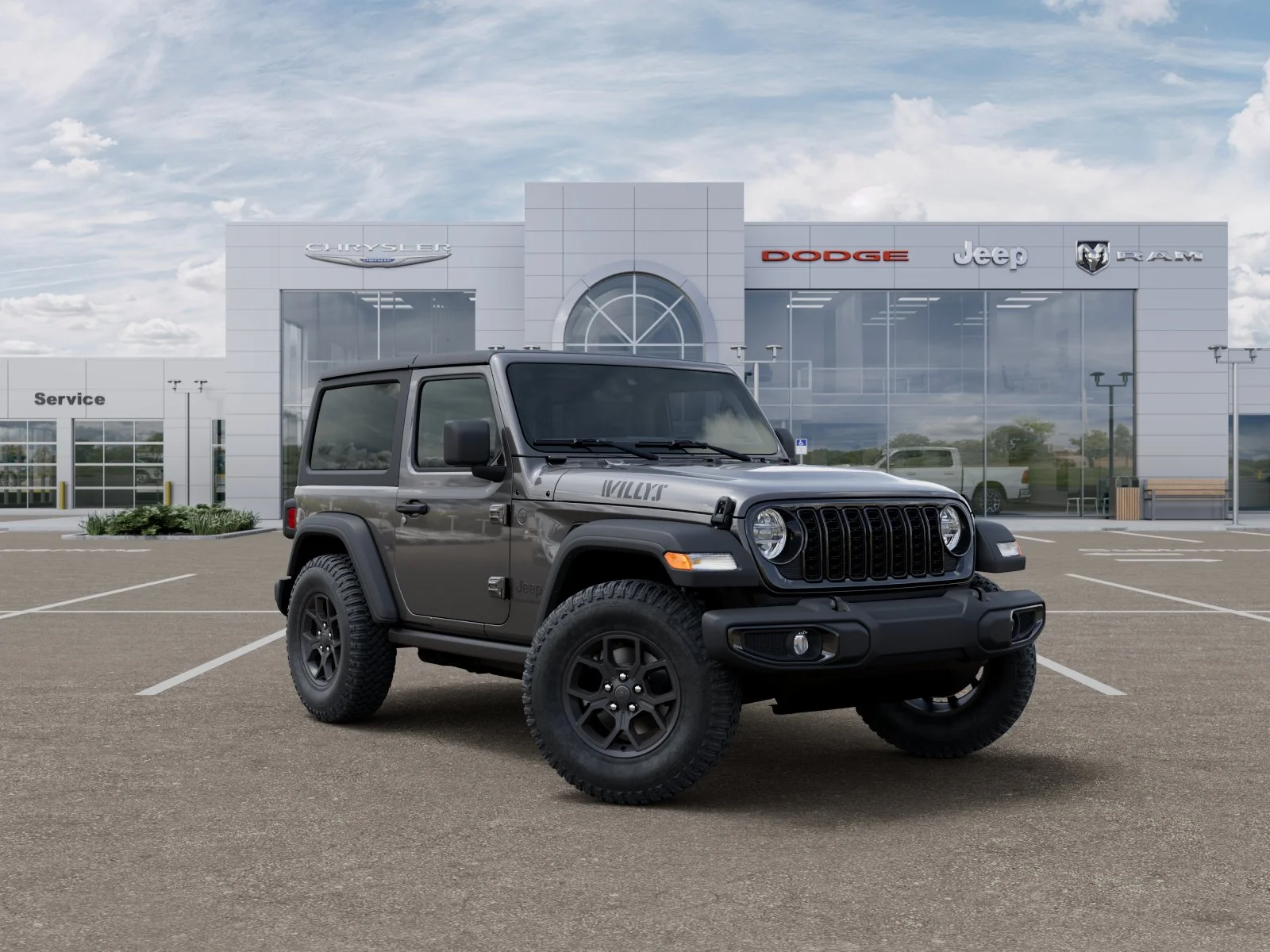 New 2026 Granite Crystal Metallic Clearcoat Jeep Willys image 27