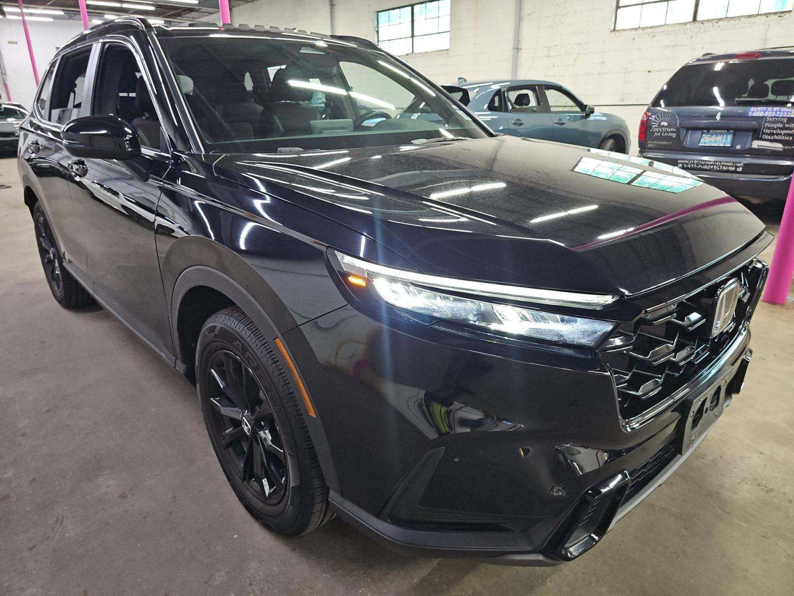 Certified Used 2024 Crystal Black Pearl Honda HYBRID AWD SPORT image 5