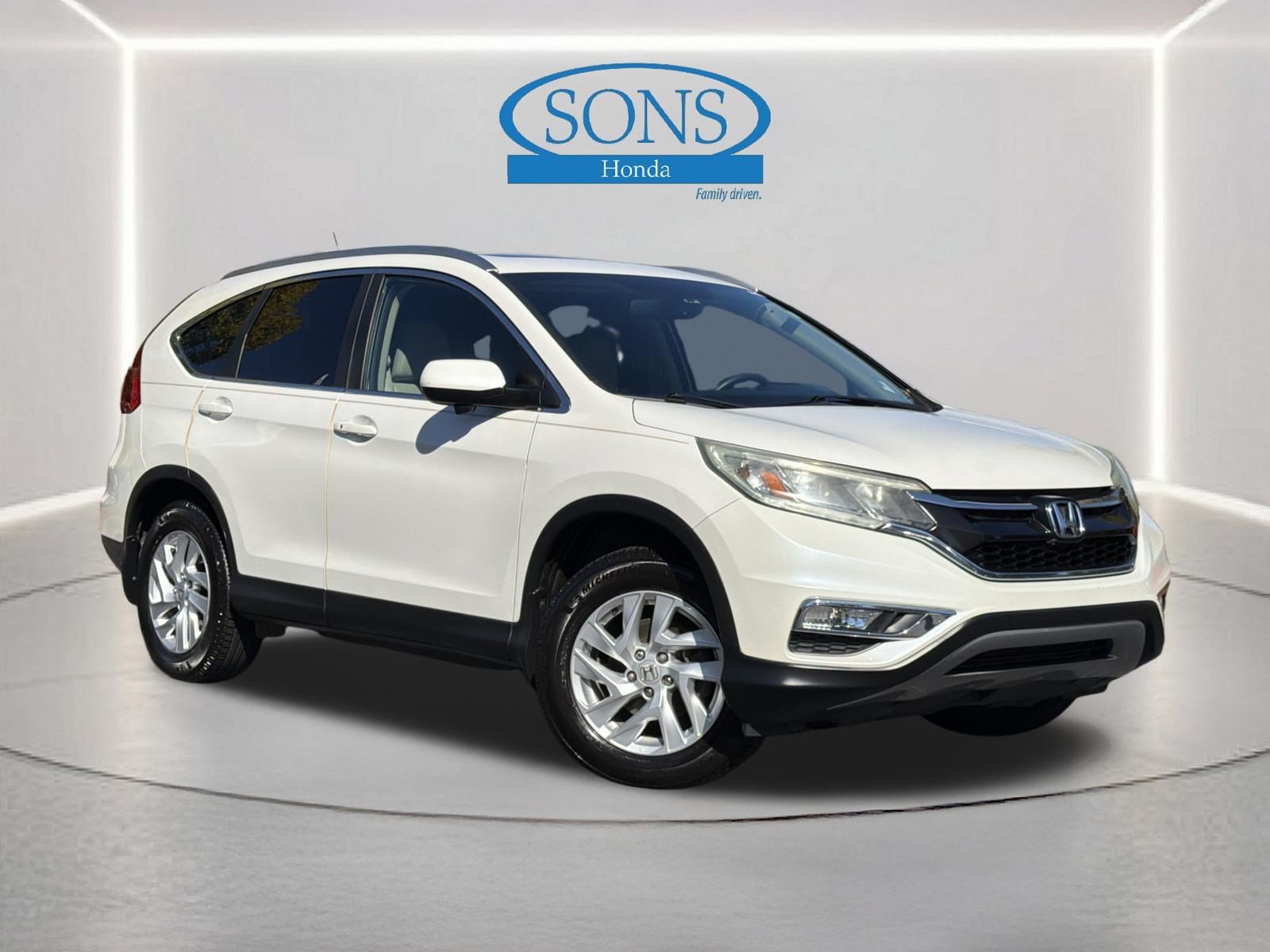 Used 2015 Honda CR-V EX-L with VIN 5J6RM3H76FL010323 for sale in McDonough, GA