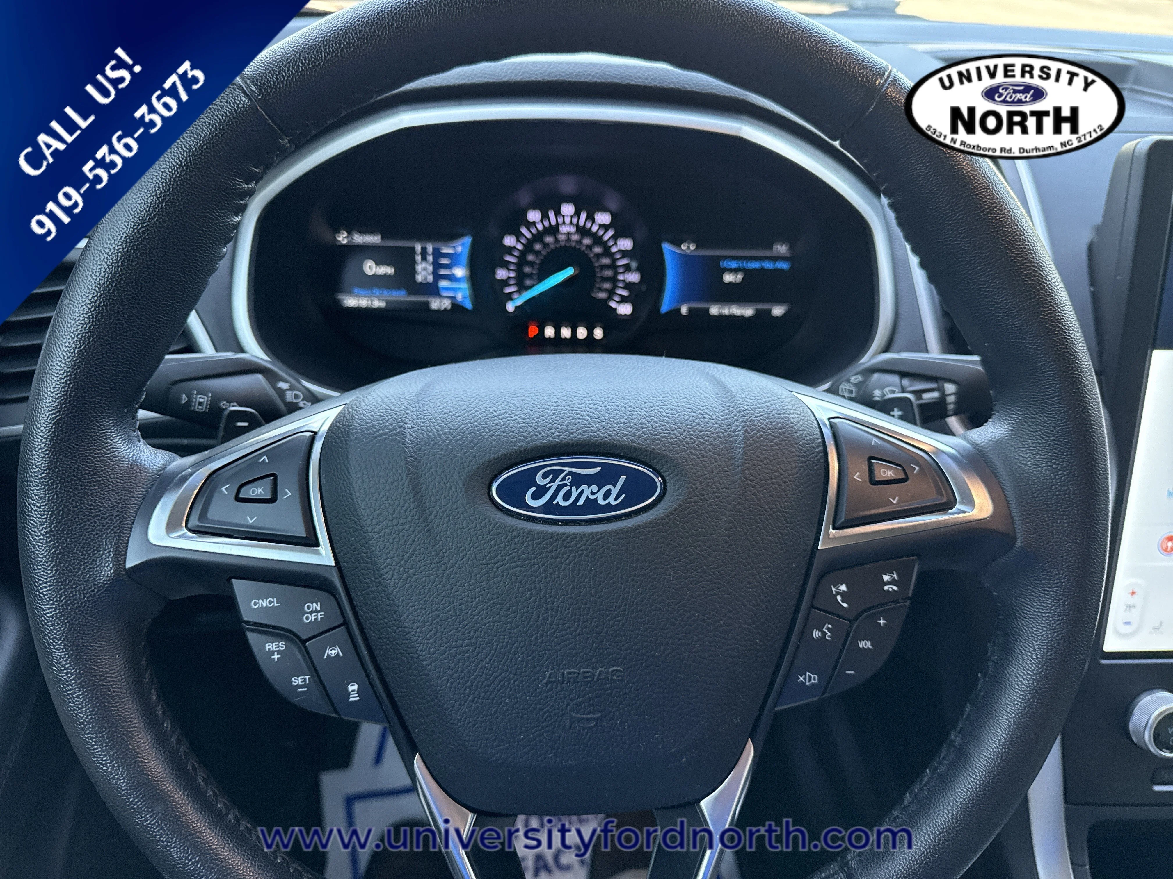 Used 2021 Rapid Red Metallic Tinted Clearcoat Ford SEL image 20