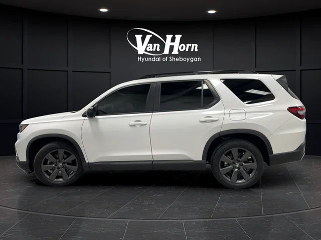 Used 2023 Platinum White Pearl Honda Sport image 4