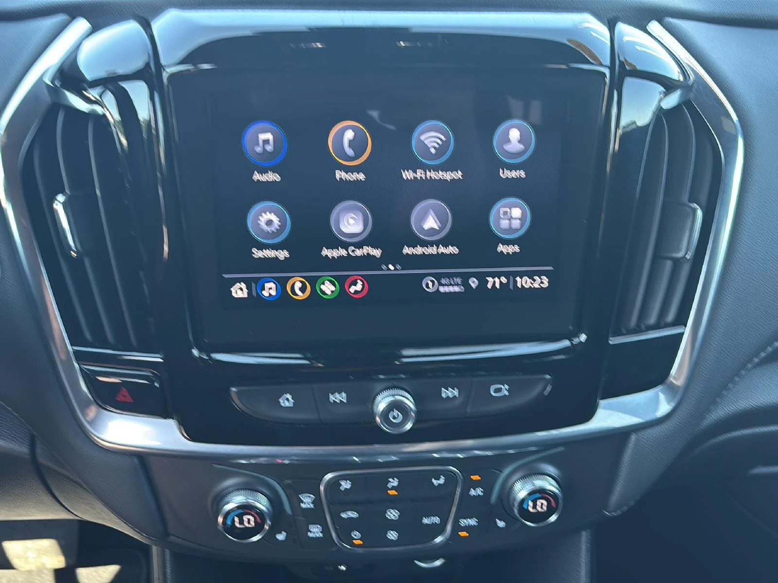 Used 2023 Sterling Gray Metallic Chevrolet LT Cloth image 13