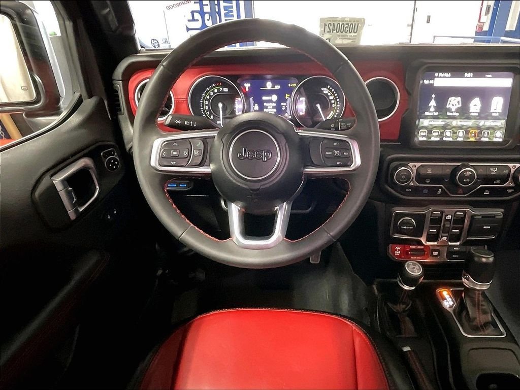 Used 2023 Gray Jeep Rubicon 20th Anniversary Edition 4xe image 17
