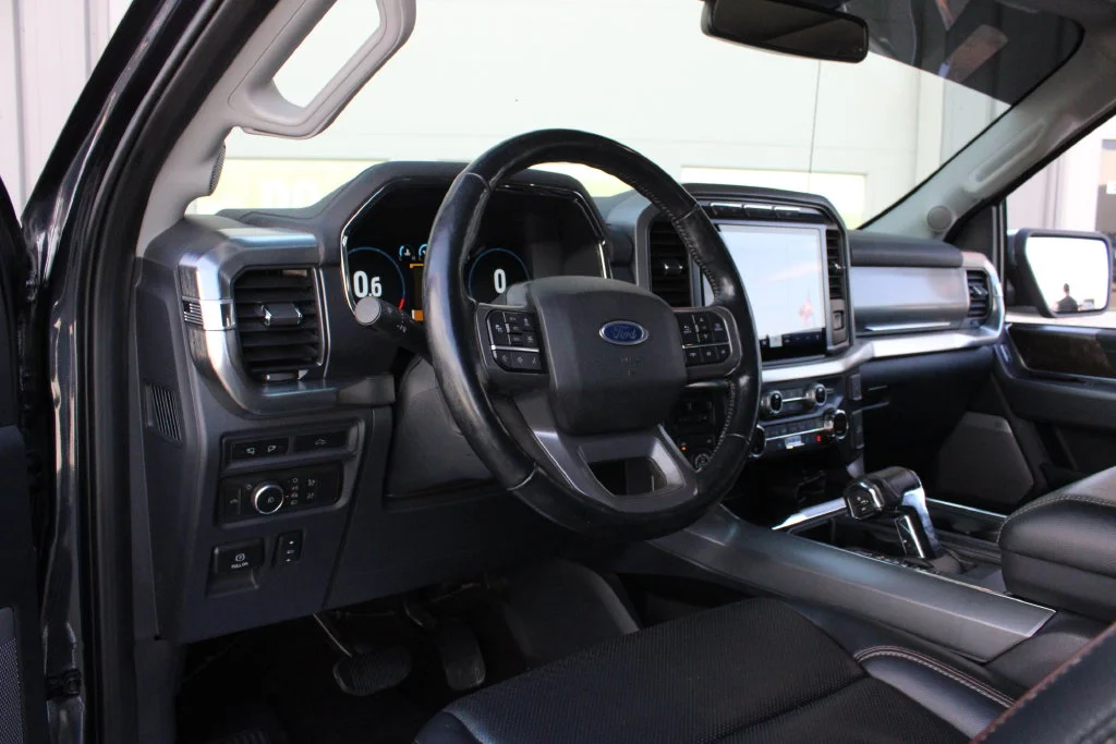 Used 2021 Gray Ford Lariat image 2