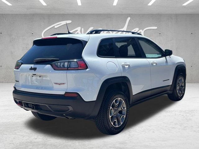 Used 2022 White Jeep Trailhawk image 17