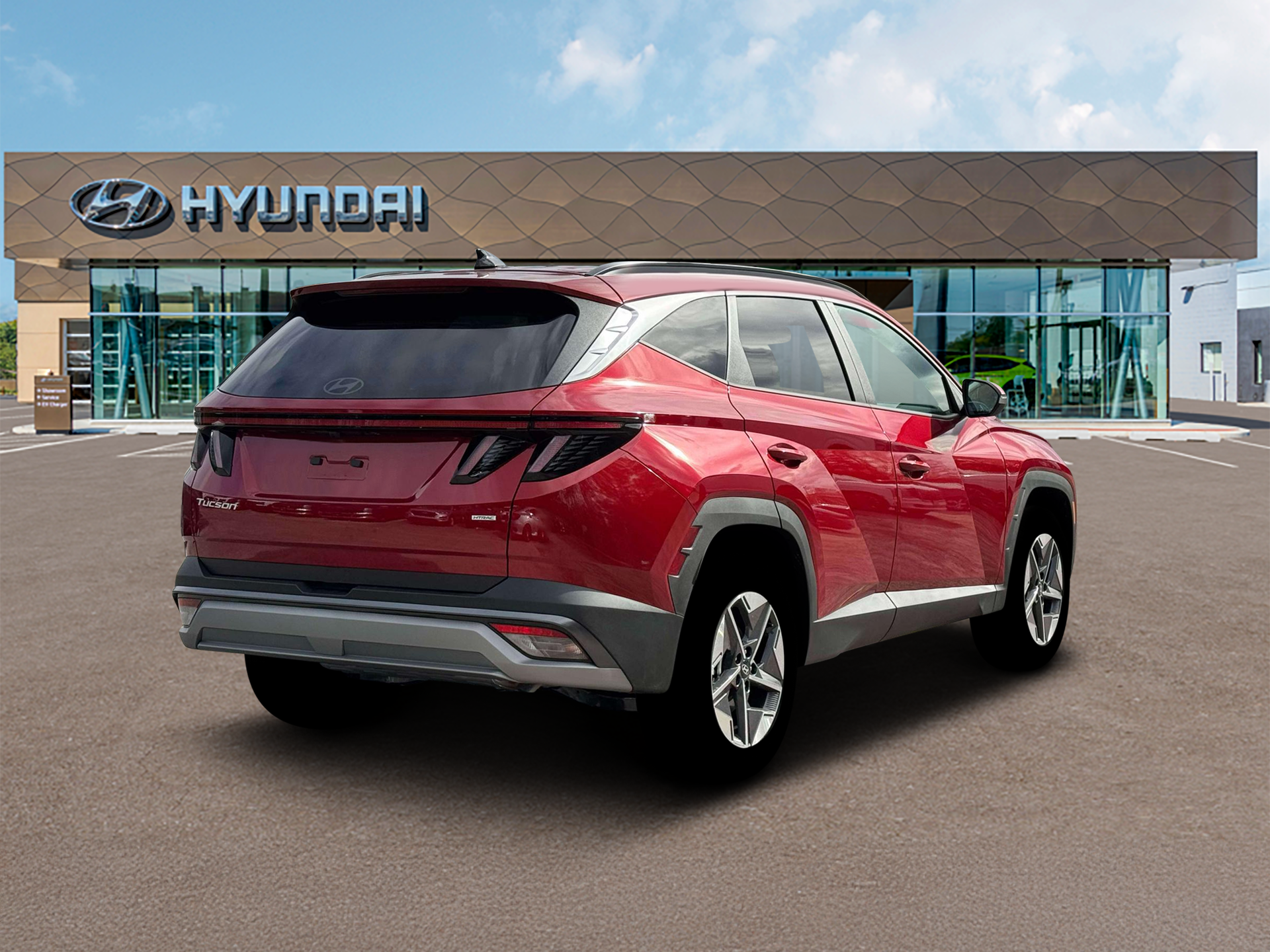 New 2026 Red Hyundai SEL Premium AWD image 7