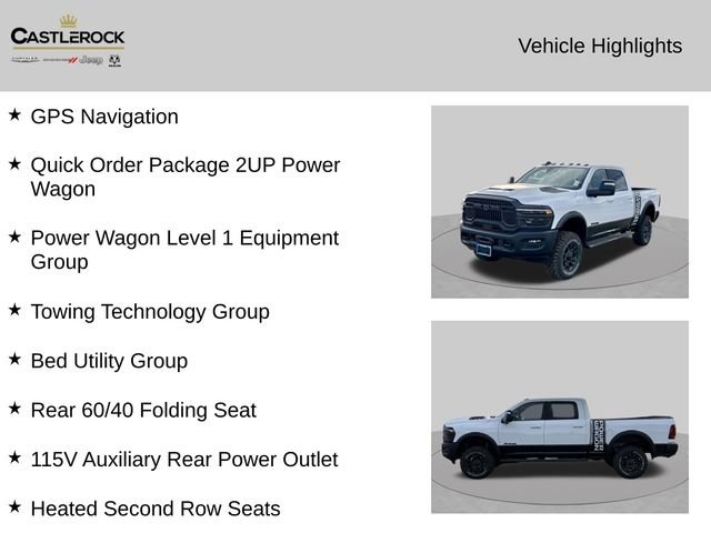 New 2026 Bright White Clear-Coat Exterior Paint RAM Power Wagon image 4