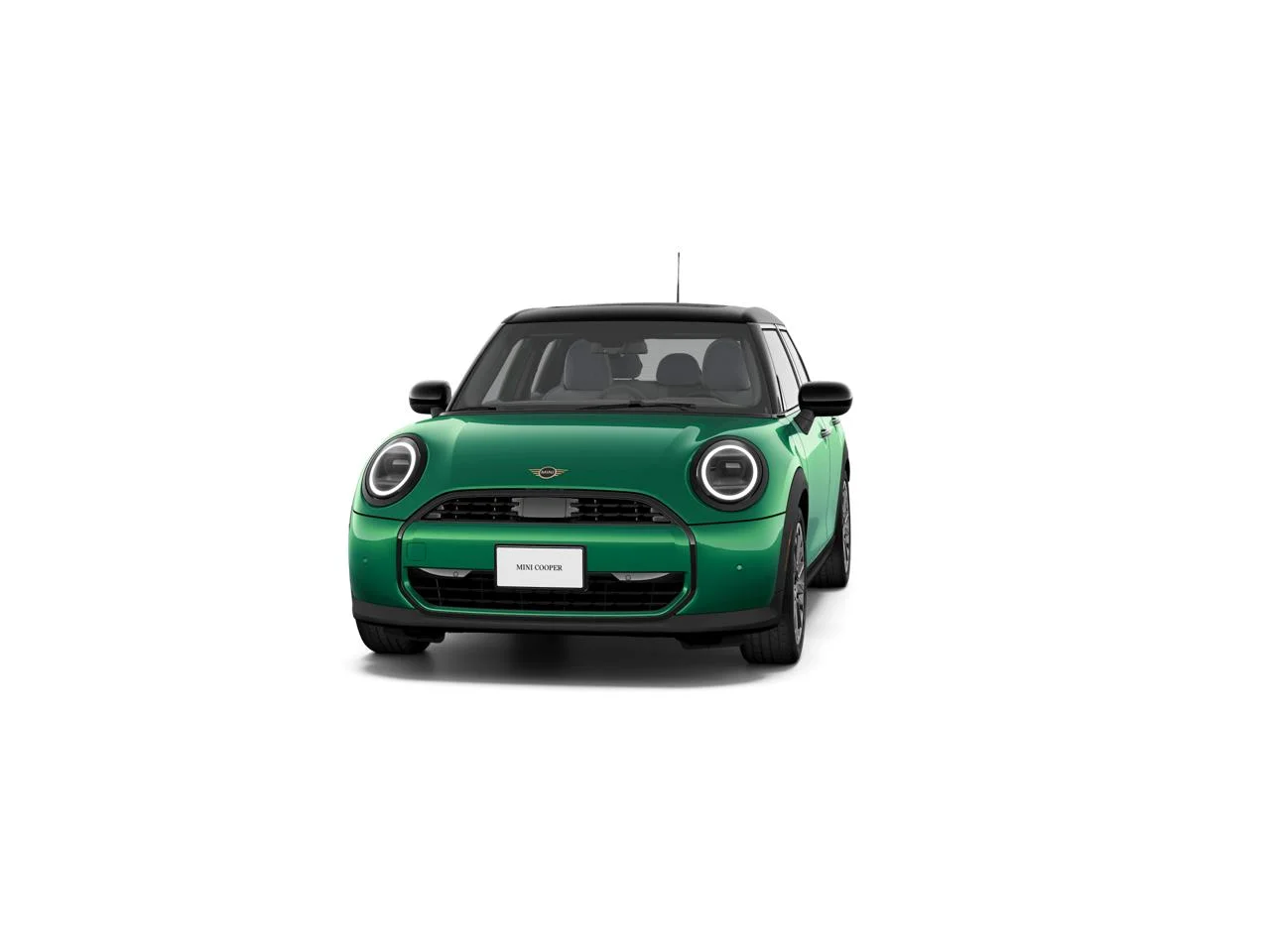 New 2027 British Racing Green IV Metallic MINI SIGNATURE PLUS image 3
