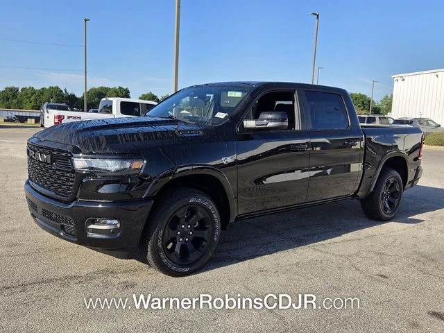 New 2026 Diamond Black Crystal Pearlcoat RAM Big Horn/Lone Star image 3
