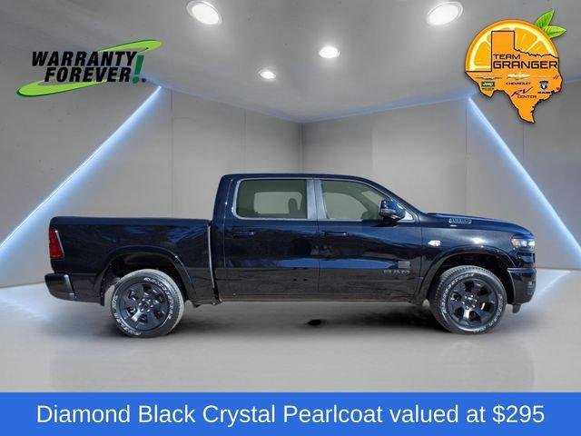 New 2026 Diamond Black Crystal Pearl-Coat Exterior Paint RAM LONE STAR image 5