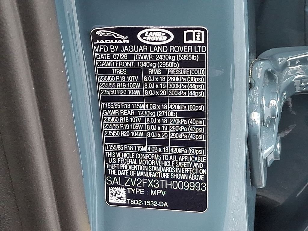 New 2026 Tribeca Blue LAND ROVER  image 17