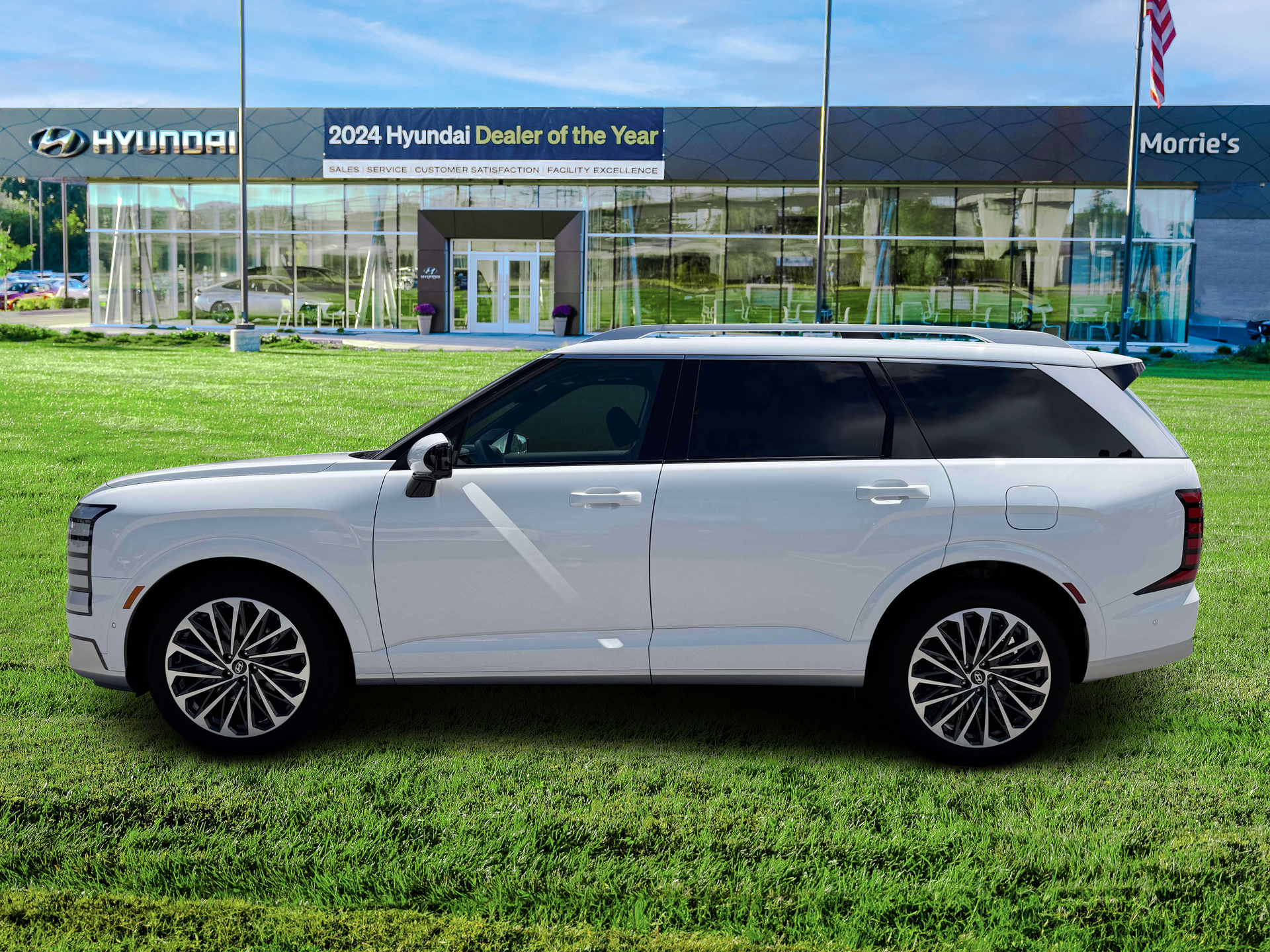 New 2027 Creamy White Pearl Hyundai Calligraphy image 3