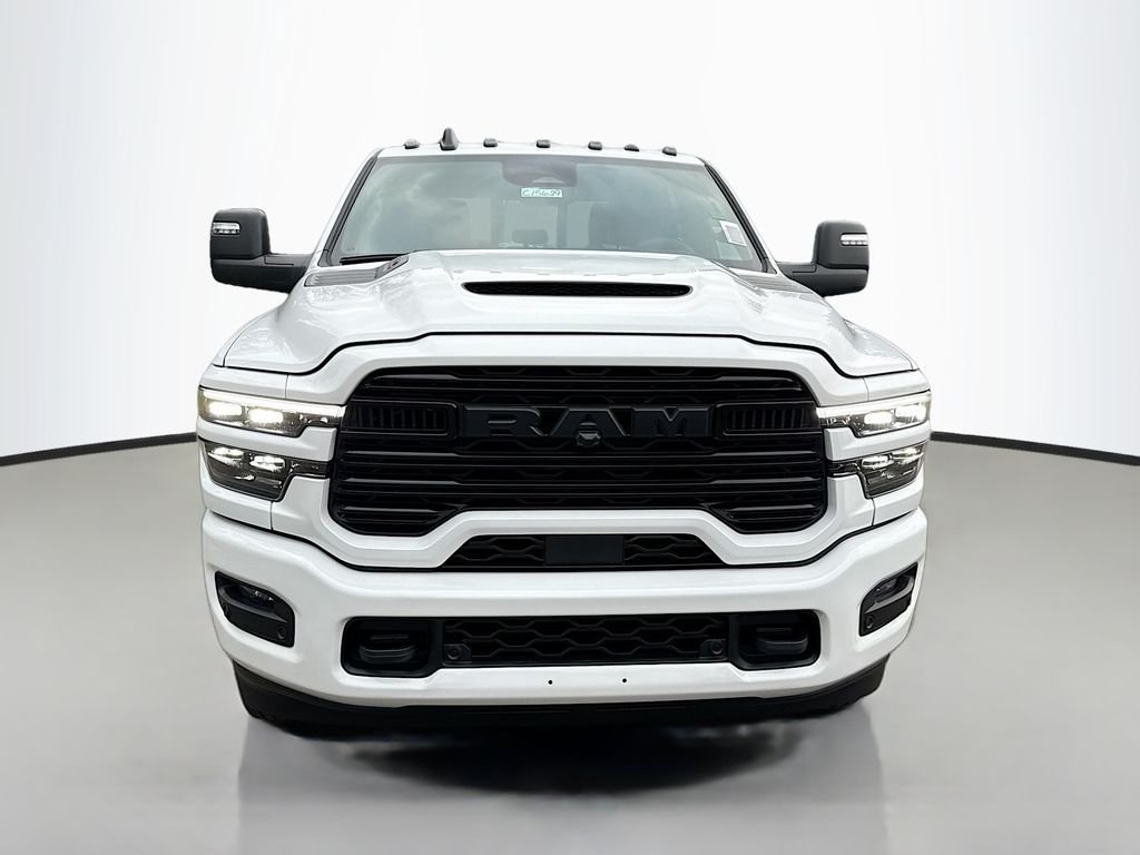 New 2026 Bright White Clear-Coat Exterior Paint RAM Laramie image 2