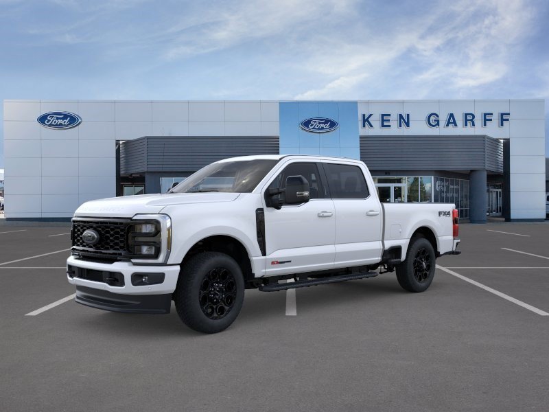 New 2026 White Metallic Ford LARIAT image 1