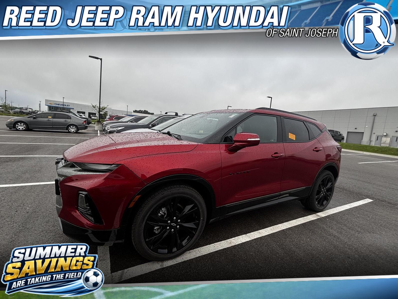 Used 2022 Cherry Red Tintcoat Chevrolet RS image 1