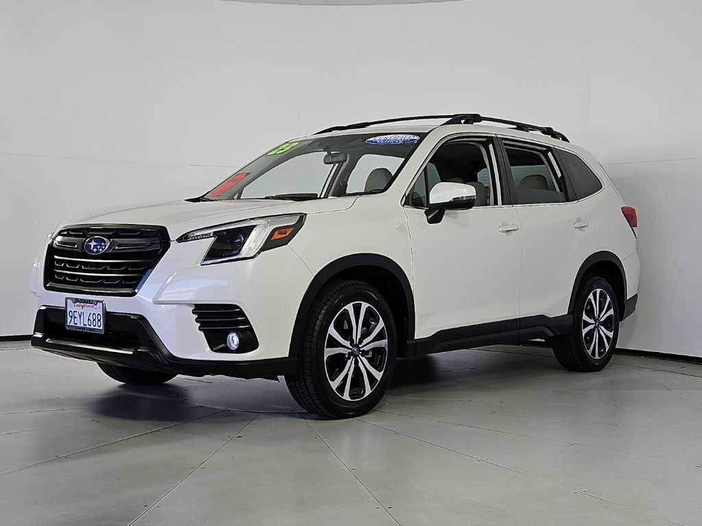 Certified Used 2023 White Subaru Limited image 2