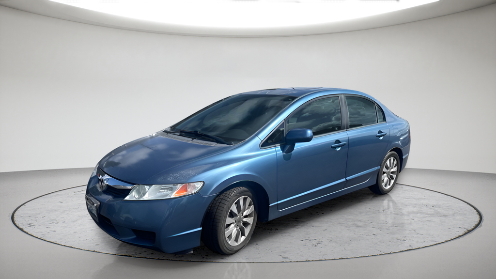 Used 2009 Blue Honda EX image 9