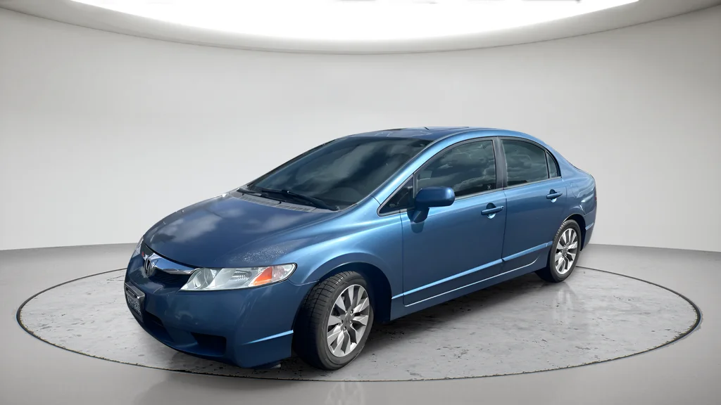 Used 2009 Blue Honda EX image 9