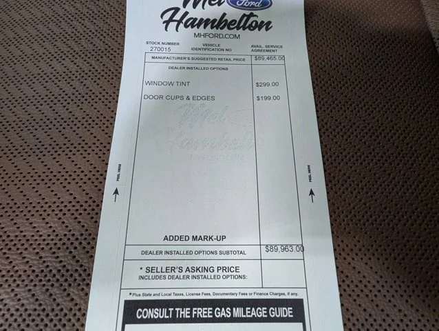 New 2027 Agate Black Metallic Ford King Ranch® image 69