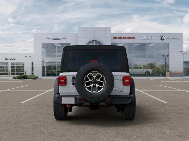 New 2025 Bright White Clear-Coat Exterior Paint Jeep Rubicon image 8