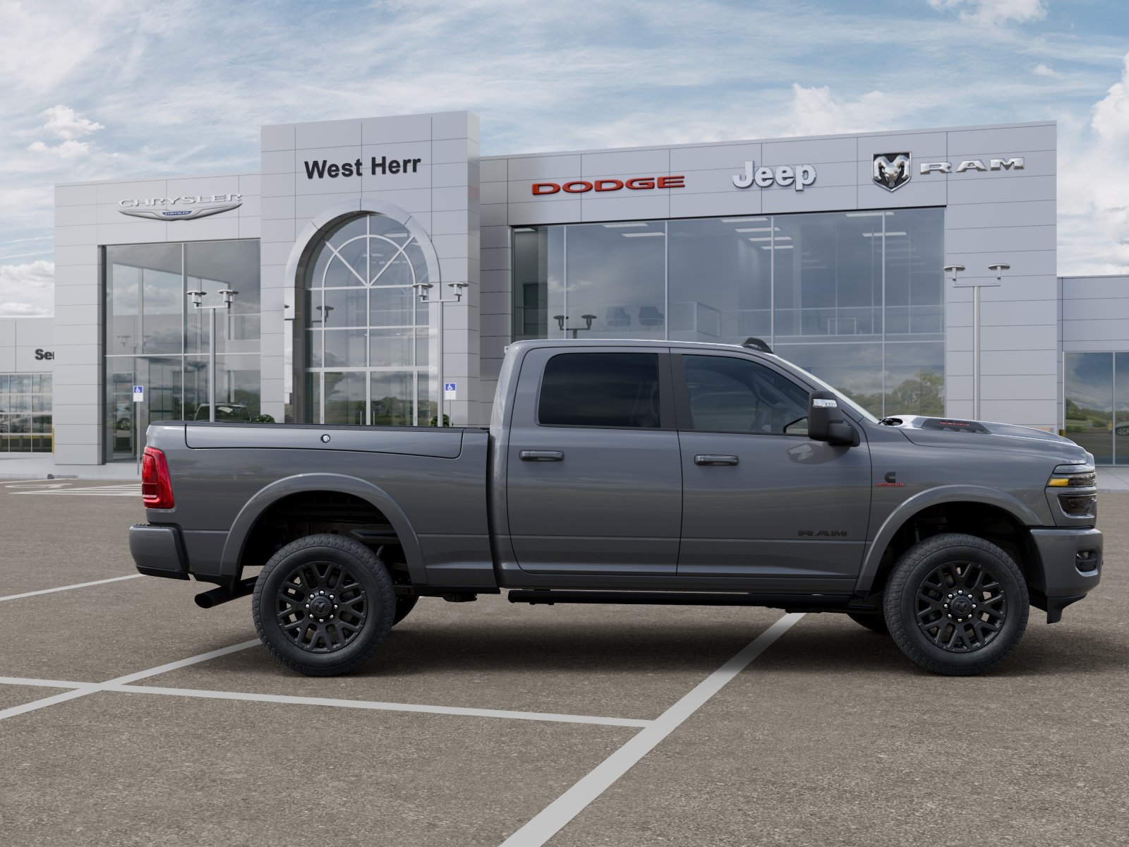 New 2026 Ceramic Gray Clear-Coat Exterior Paint RAM Limited image 71