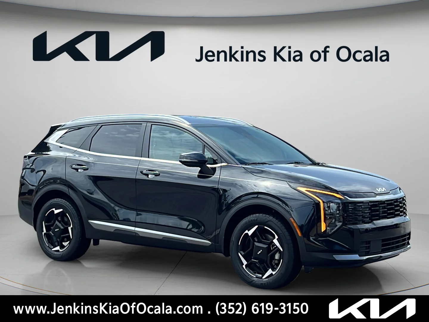 Used 2026 Fusion Black Kia EX image 1