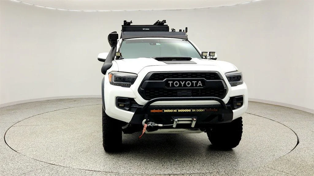 Used 2018 Super White Toyota TRD Pro Double Cab 5