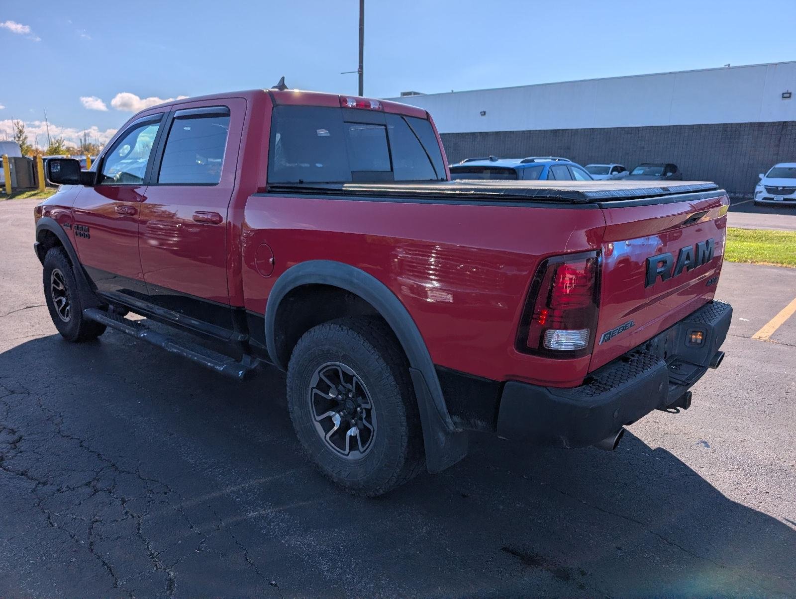 Used 2017 Flame Red Clearcoat Ram Rebel image 5