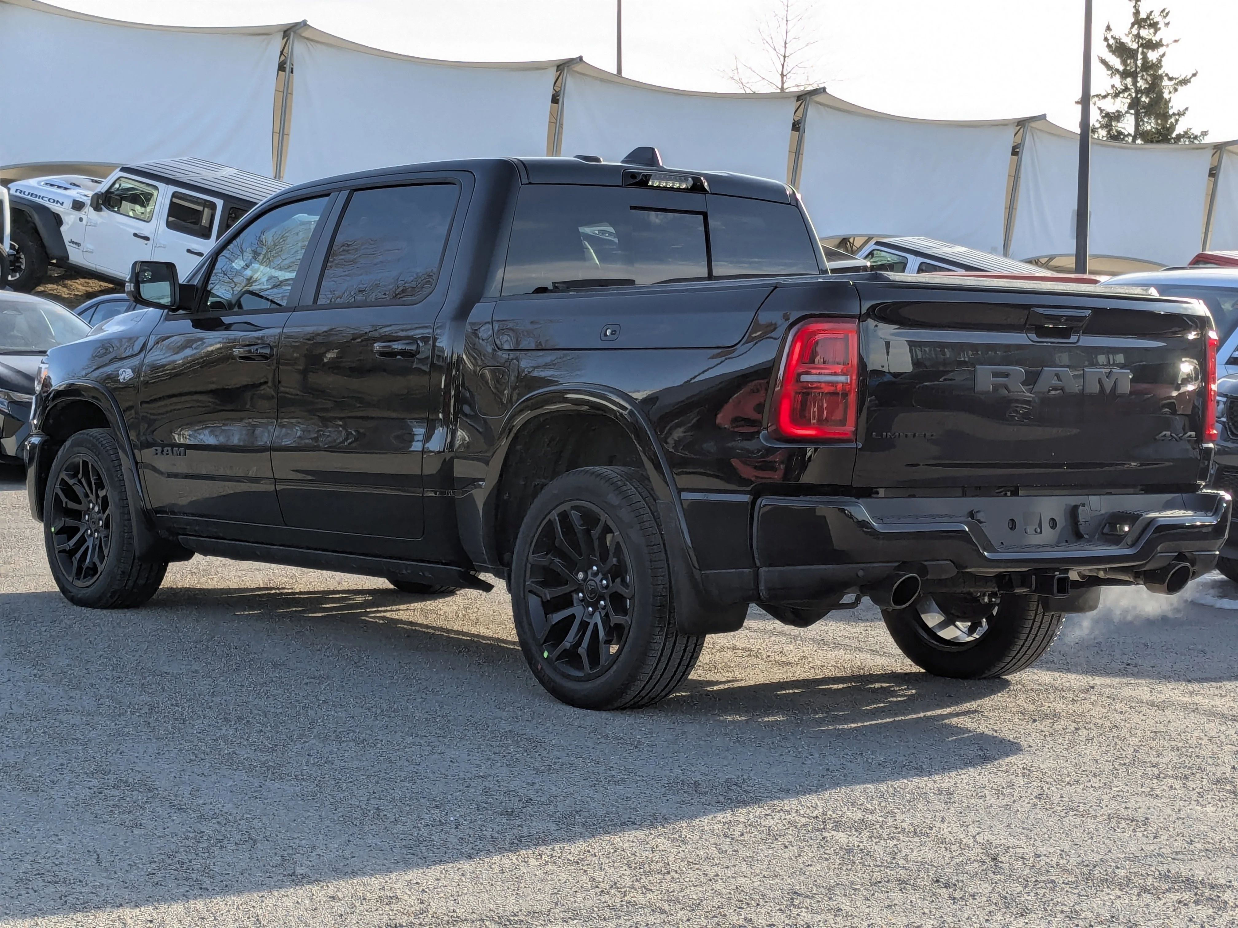New 2026 Black RAM Limited - Night Edition - Level A Equip - Pano Sunroof - 5.7L V8 HEMI image 6