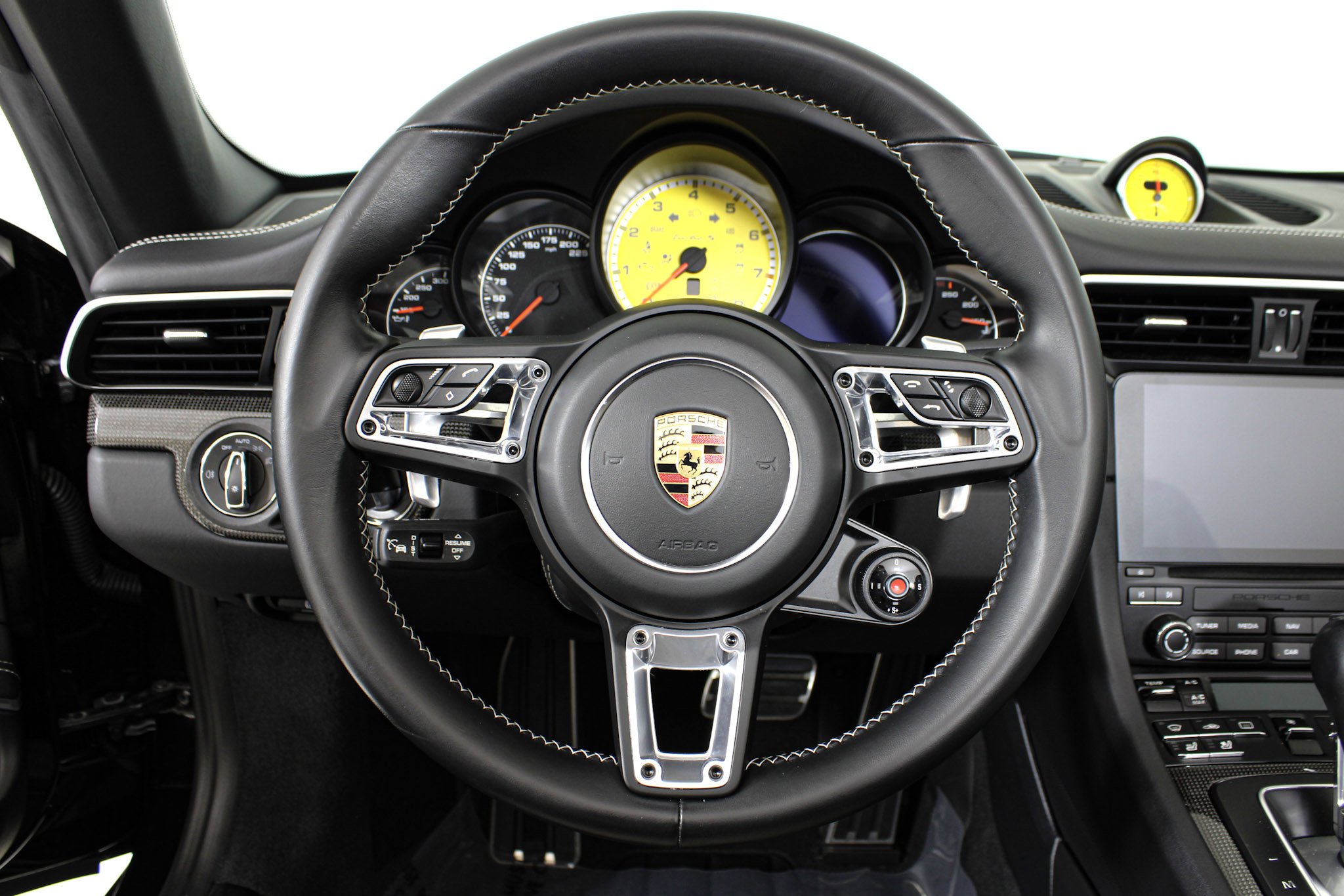 Used 2019 Black Porsche Turbo S Cabriolet image 46