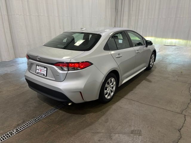 Certified Used 2024 Silver Toyota LE image 3