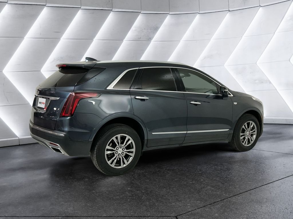 Used 2021 Gray Cadillac Premium Luxury image 4