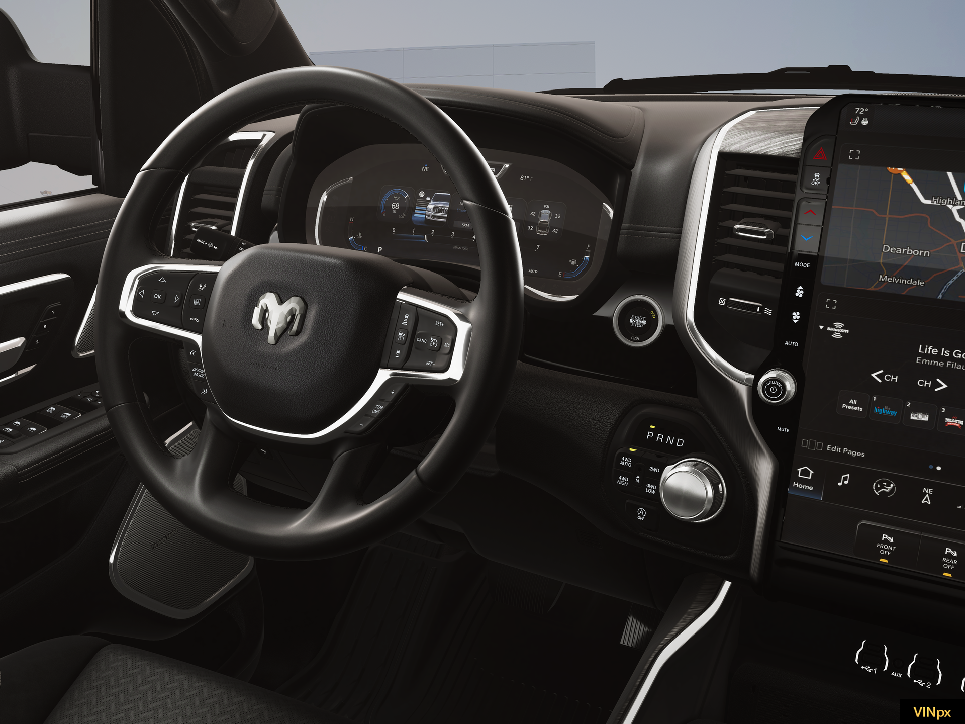 New 2026 Bright White Clear-Coat Exterior Paint RAM Laramie image 21