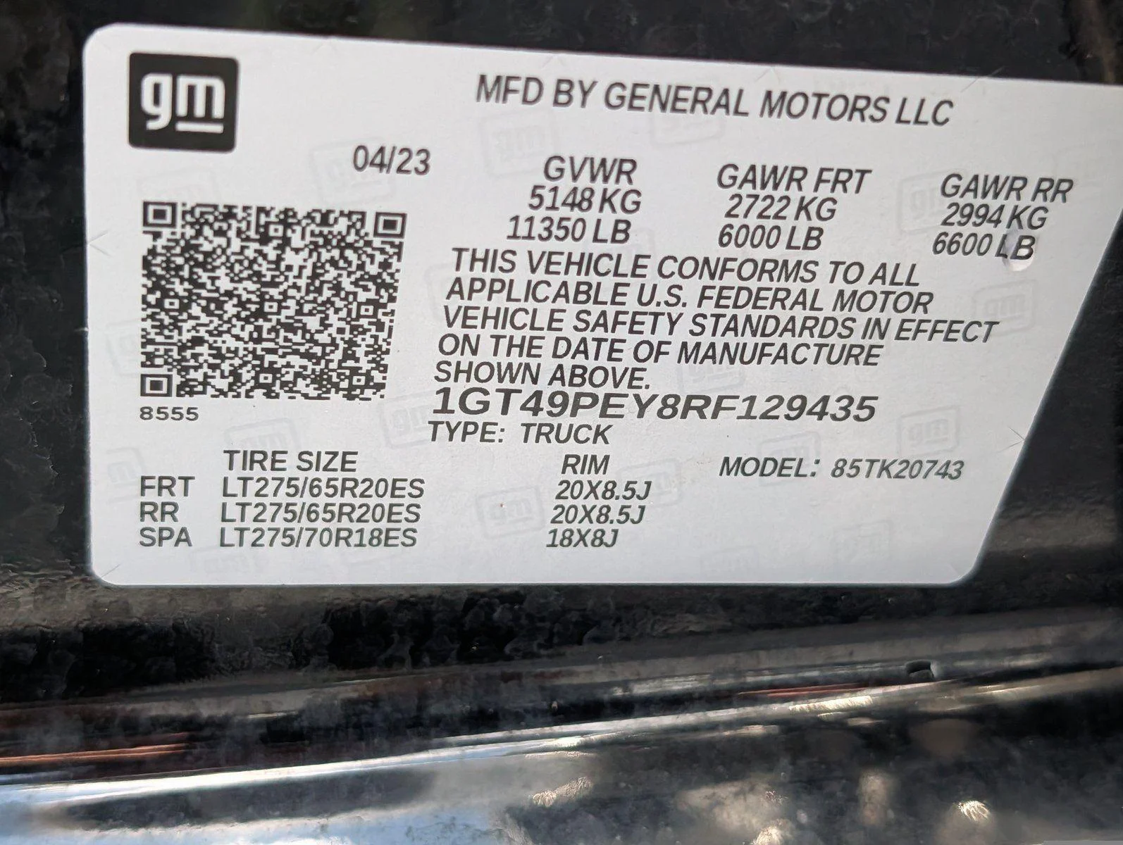 Used 2024 Onyx Black GMC AT4 image 43