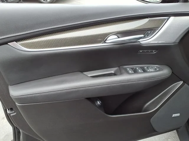 Used 2022 STELLAR BLACK METALLIC Cadillac AWD Sport image 14