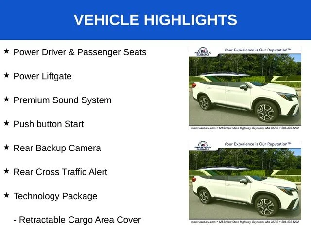 Used 2023 White Subaru Limited image 5