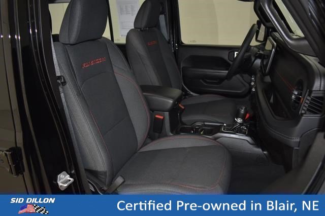 Used 2025 Black Clearcoat Jeep Rubicon image 7