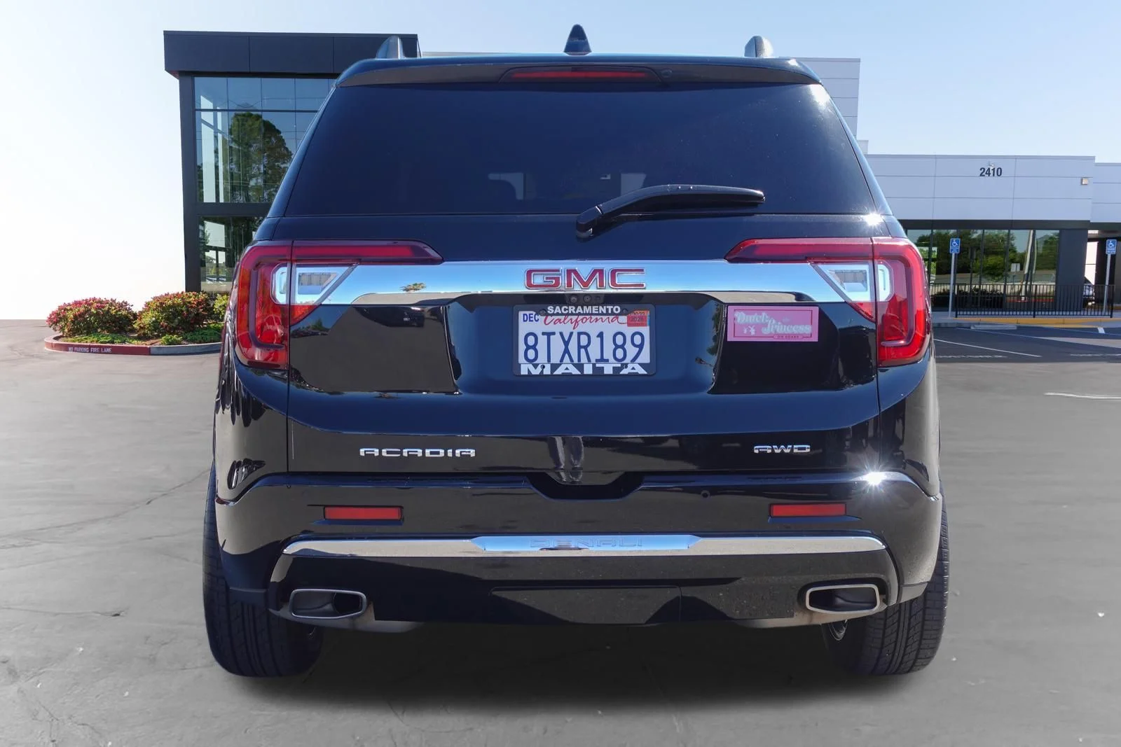 Used 2021 Ebony Twilight Metallic GMC Denali image 4