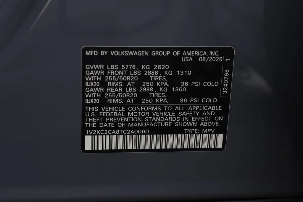 New 2026 Gray Volkswagen 2.0T SE w/Technology image 25
