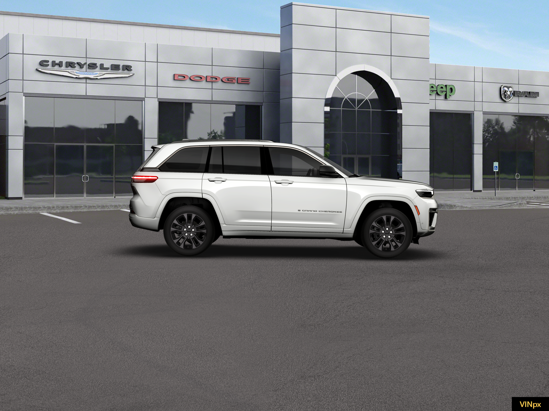 New 2026 Bright White Clear-Coat Exterior Paint Jeep Limited Reserve image 21