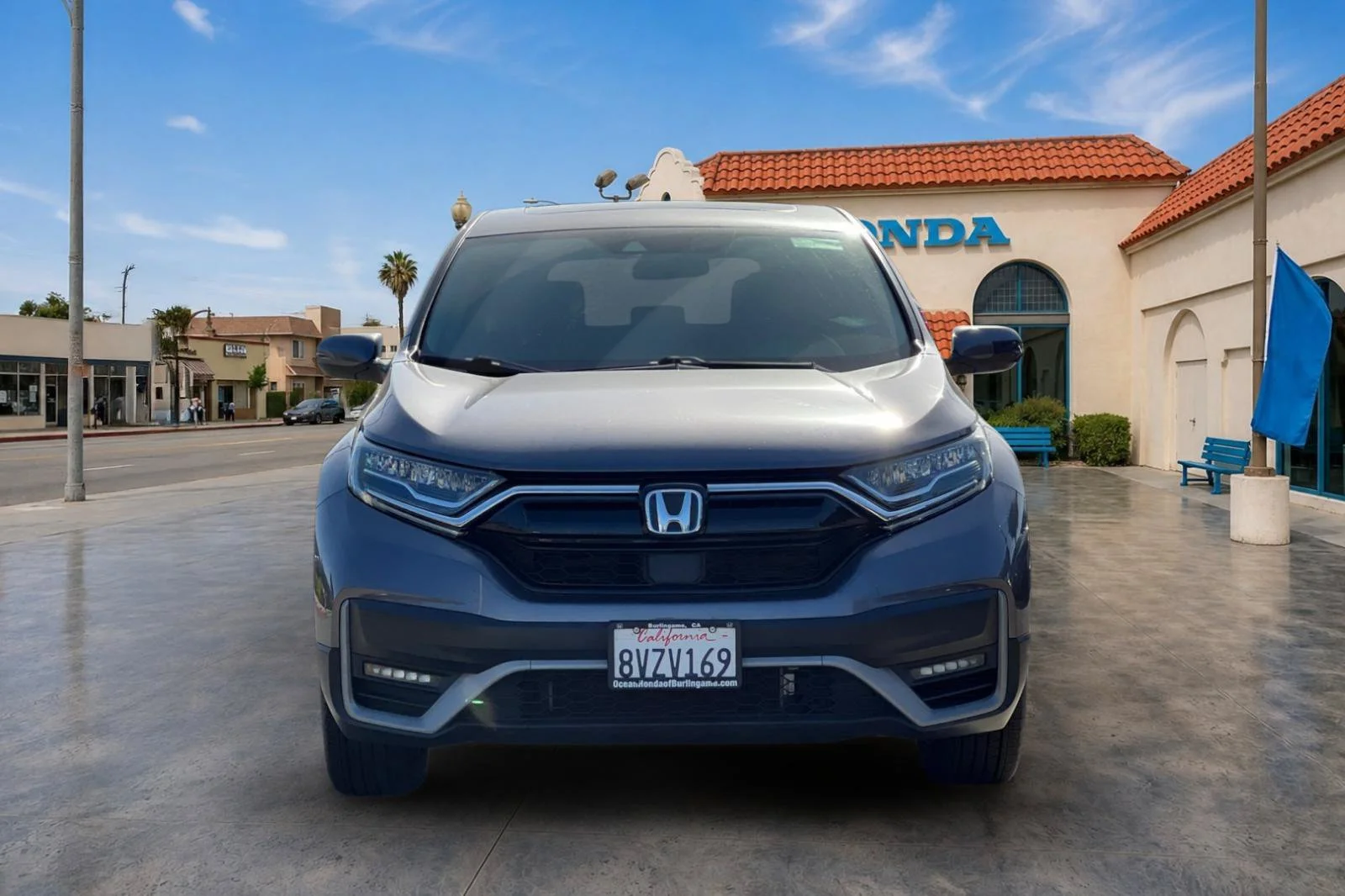 Certified Used 2021 Modern Steel Metallic Honda EX image 9