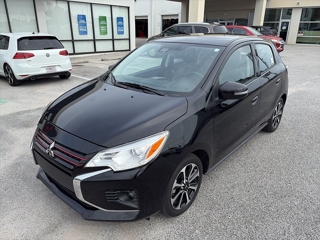 Used 2024 Jet Black Metallic Mitsubishi SE image 2
