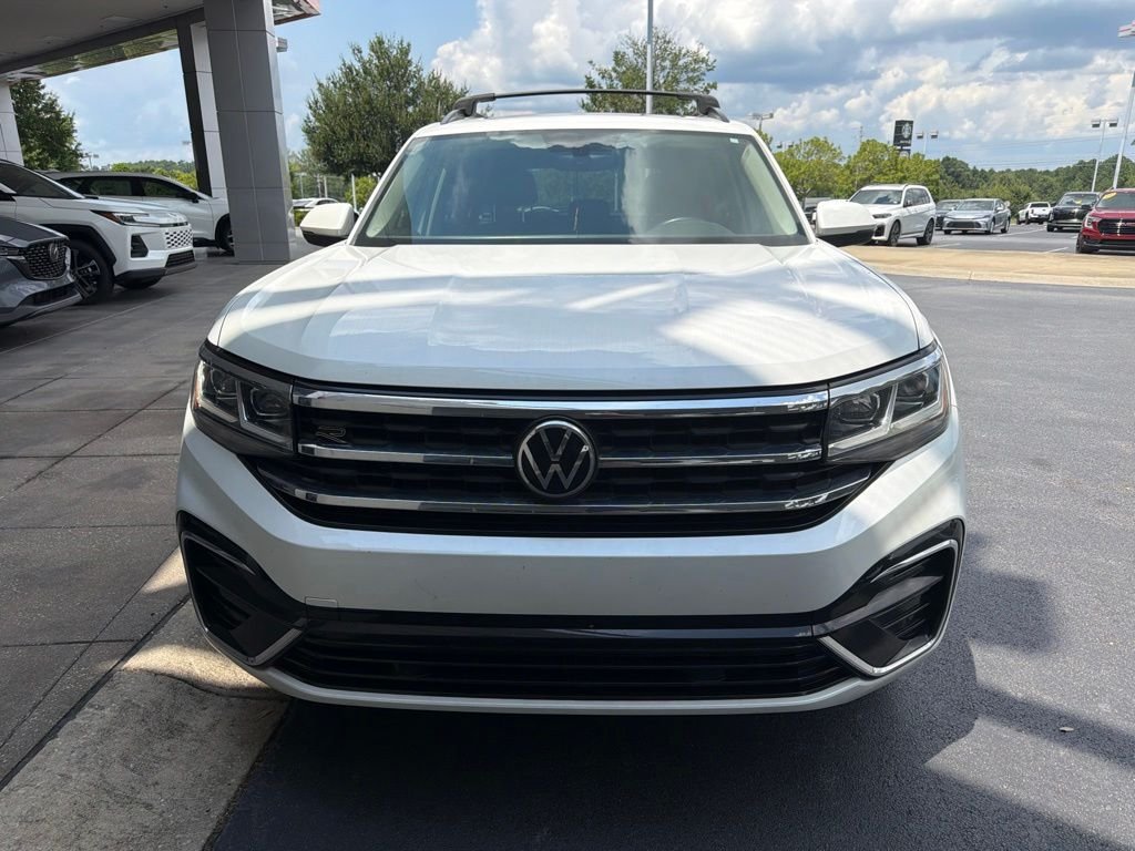 Used 2021 White Volkswagen 3.6L V6 SE w/Technology R-Line image 2